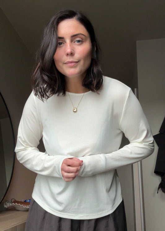 Everyday síðermabolur • Lyocell/ull
