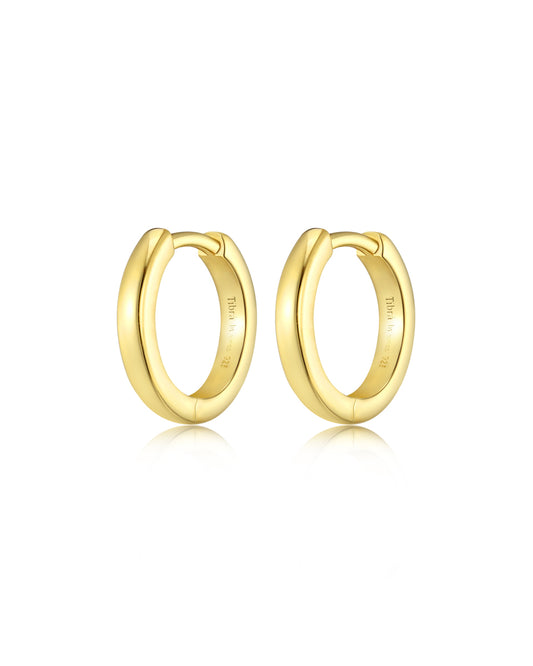 Charm Huggies - Gold