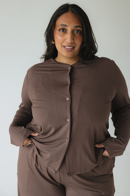Sage Comfort • Hnepptur síðermabolur •  TENCEL™ Modal