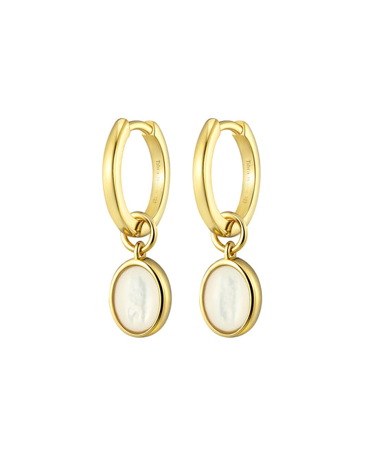 Oval Pendant - Mother of Pearl