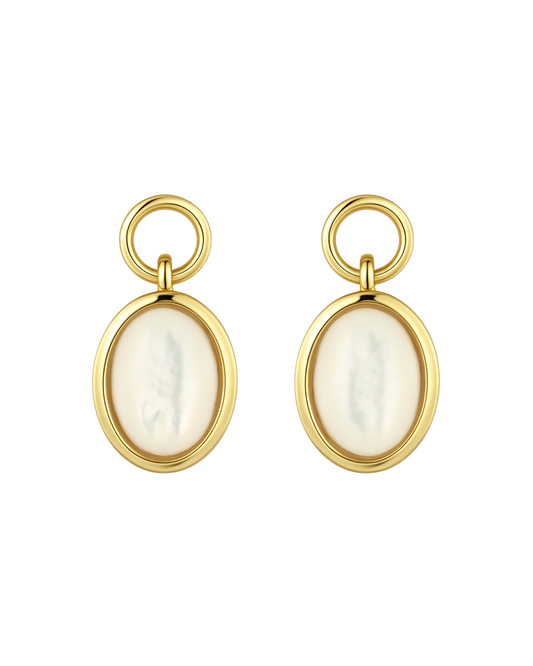 Oval Pendant - Mother of Pearl