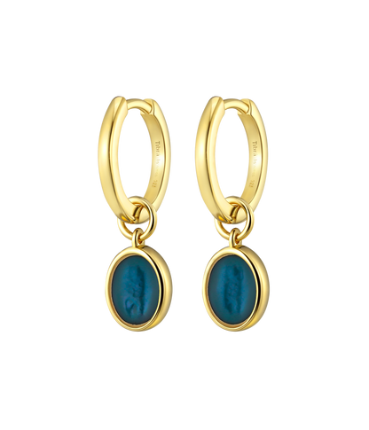 Oval Pendant - Apatite