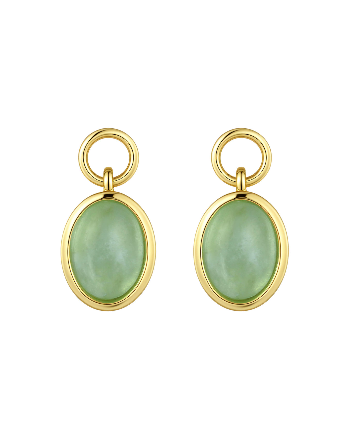 Oval Pendant - Aquamarine