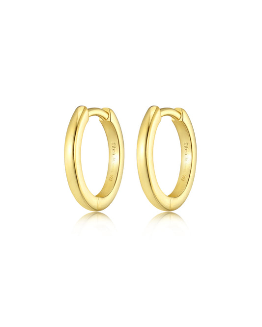 Charm Huggies - Gold