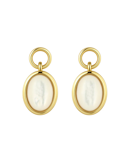 Oval Pendant - Mother of Pearl