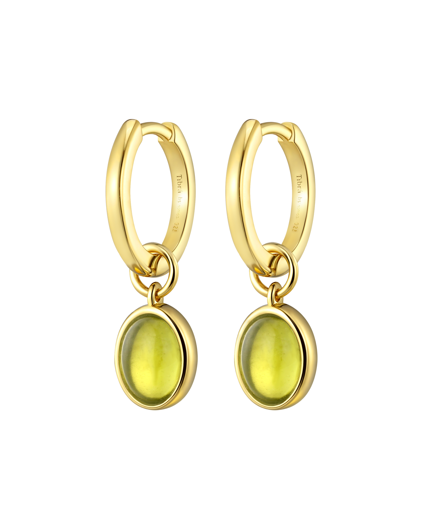 Oval Pendant - Peridot